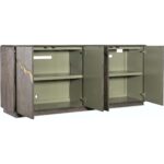 Melange Fissured Entertainment Credenza 7 Melange Fissured Entertainment Credenza 628-55068-89 628 55068 89 open silo