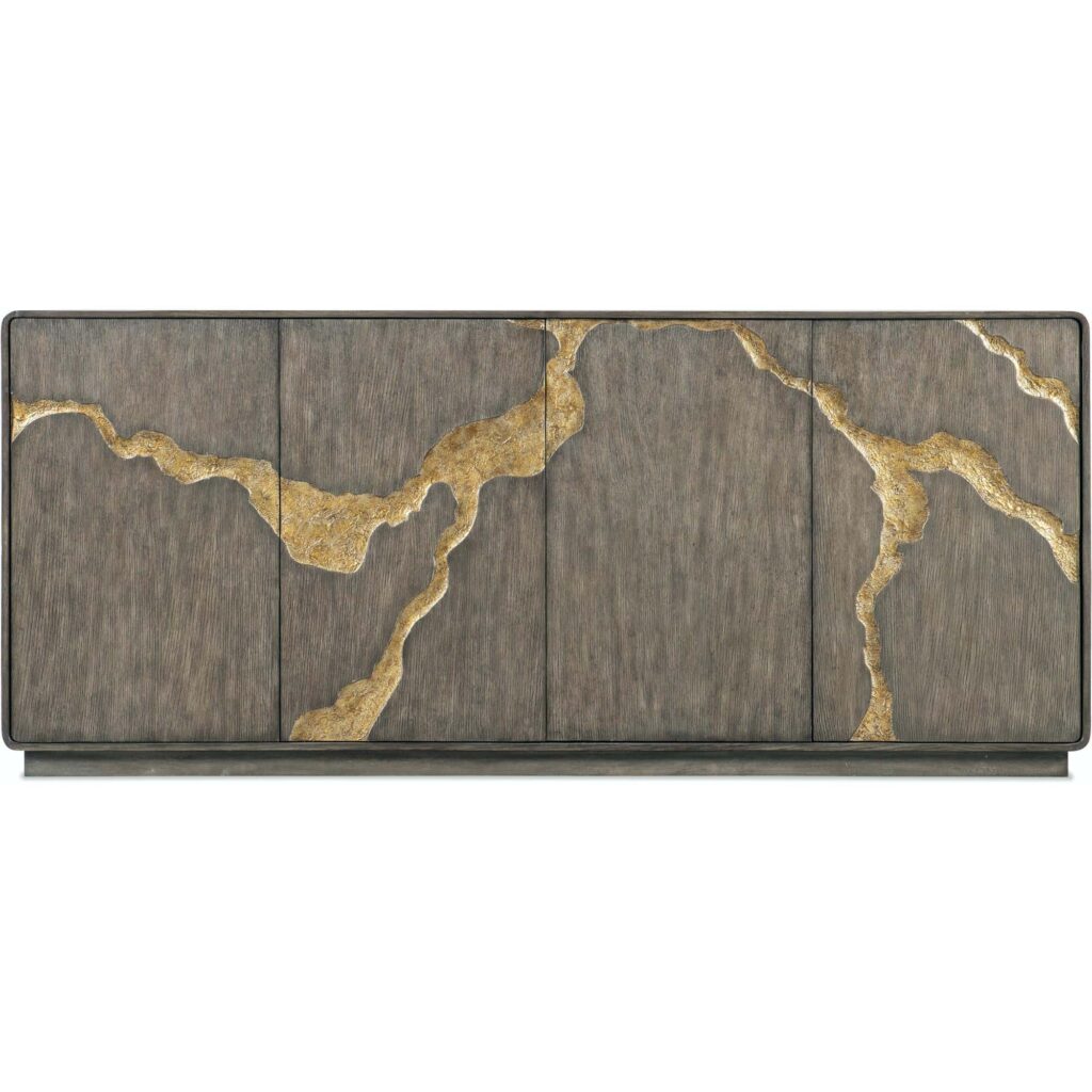 Melange Fissured Entertainment Credenza - Image 3