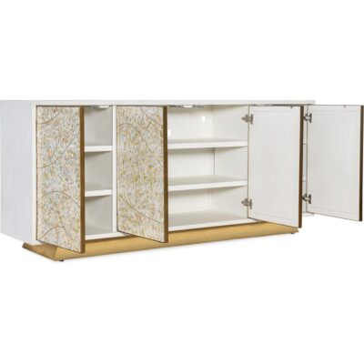 Melange Shelly Credenza 628-55103-02 628 55103 02 open silo