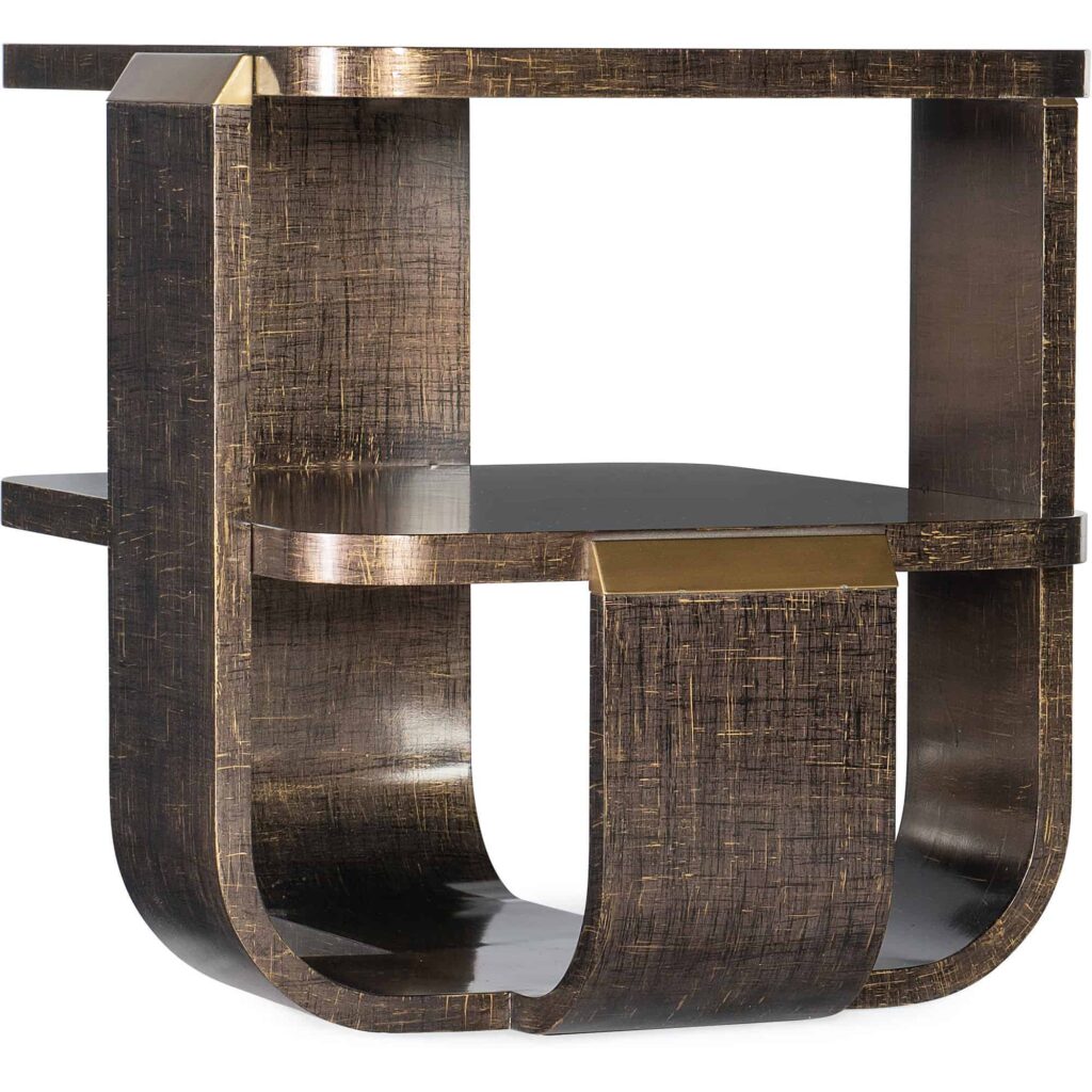 Melange Abstract End Table