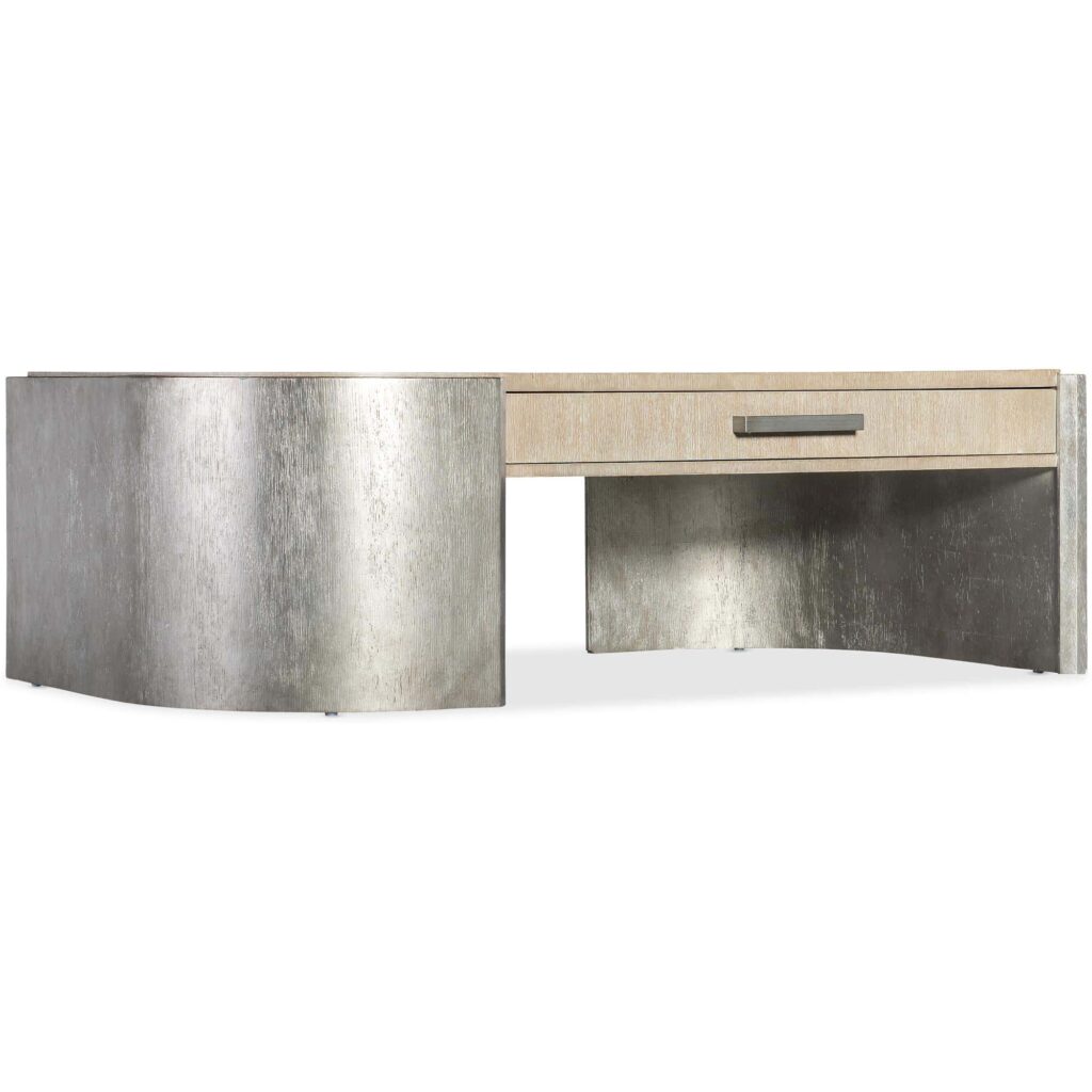 Melange Silverfrost Cocktail Table