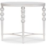 Melange On the Bright Side Oval End Table 628-80580-02 6 Melange On the Bright Side Oval End Table 628-80580-02 628-80580-02 628 80580 02 straight silo