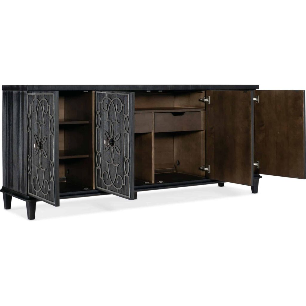 Melange 81.5'' Wide 2 Drawer Credenza - Image 2