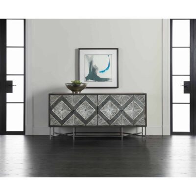 Melange Hawthorne Four Door Credenza 628-85122-98 628 85122 98 room