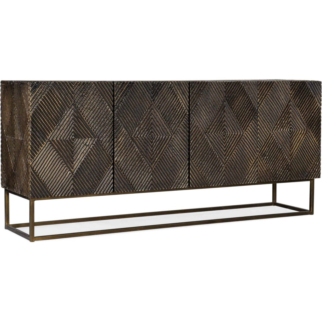 Melange Marcellus Four Door Credenza