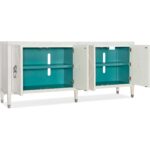 Melange Leo Four Door Credenza 6 Melange Leo Four Door Credenza 628-85629-02 628 85629 02 open silo