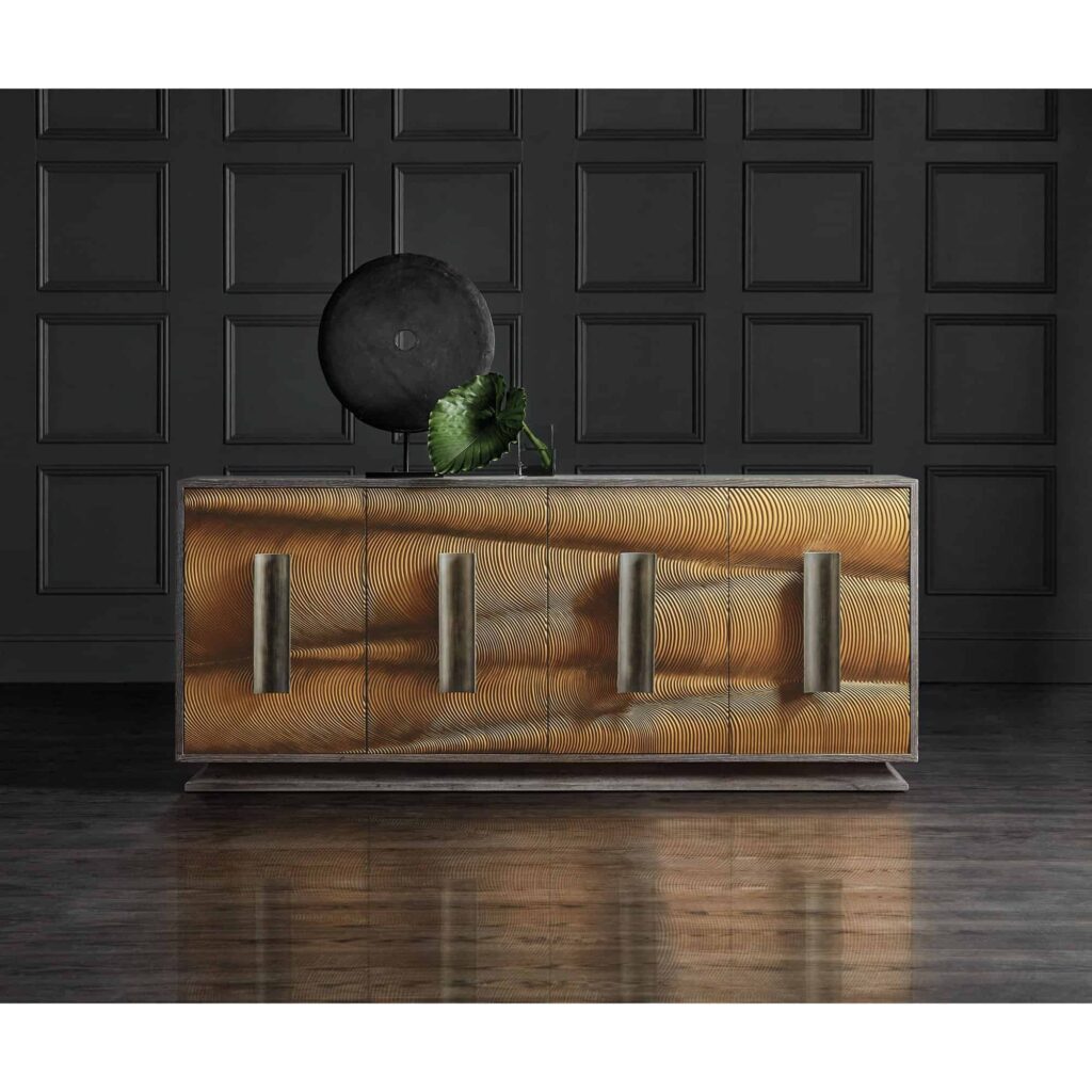 Melange 80'' Wide Credenza - Image 4