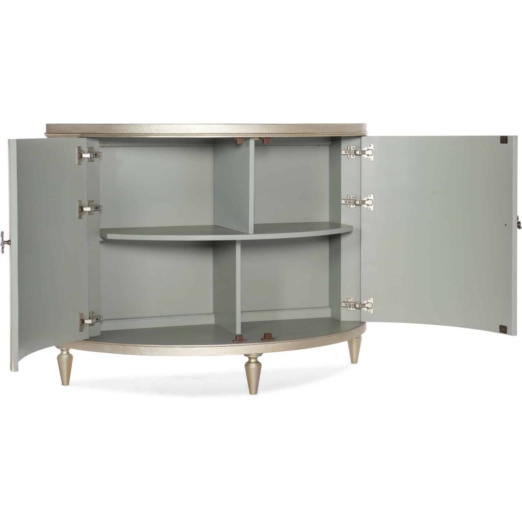 Melange Marguerite Two Door Demilune Chest - Image 2