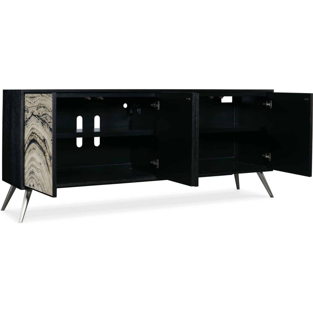 Melange Rockee Four Door Credenza - Image 3