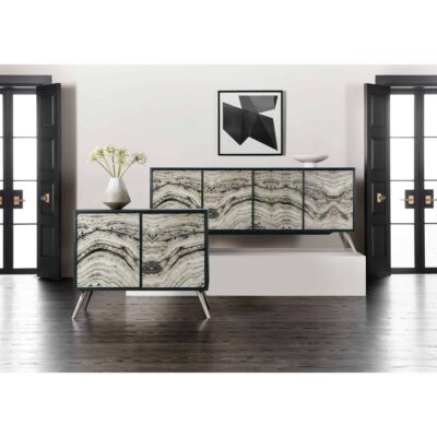 Melange Rockee Four Door Credenza 628-85647-98 628 85648 98 85647 98 room