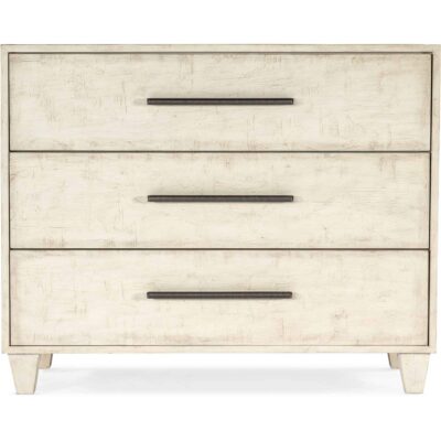 Melange Saffron Three Drawer Chest 628-85652-05 628 85652 05 straight silo