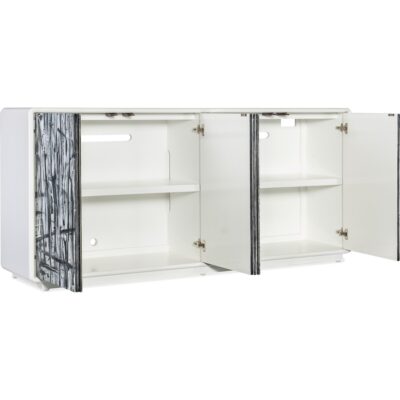 Melange Graffitio Credenza 628-85704-02 628 85704 02 open silo