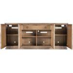 Melange Dancer Credenza 9 Melange Dancer Credenza 628-85717-89 628 85717 89 straight open silo