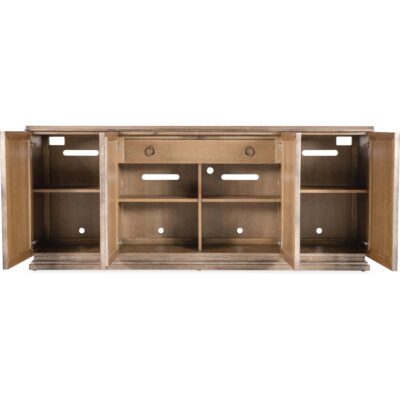 Melange Dancer Credenza 628-85717-89 628 85717 89 straight open silo