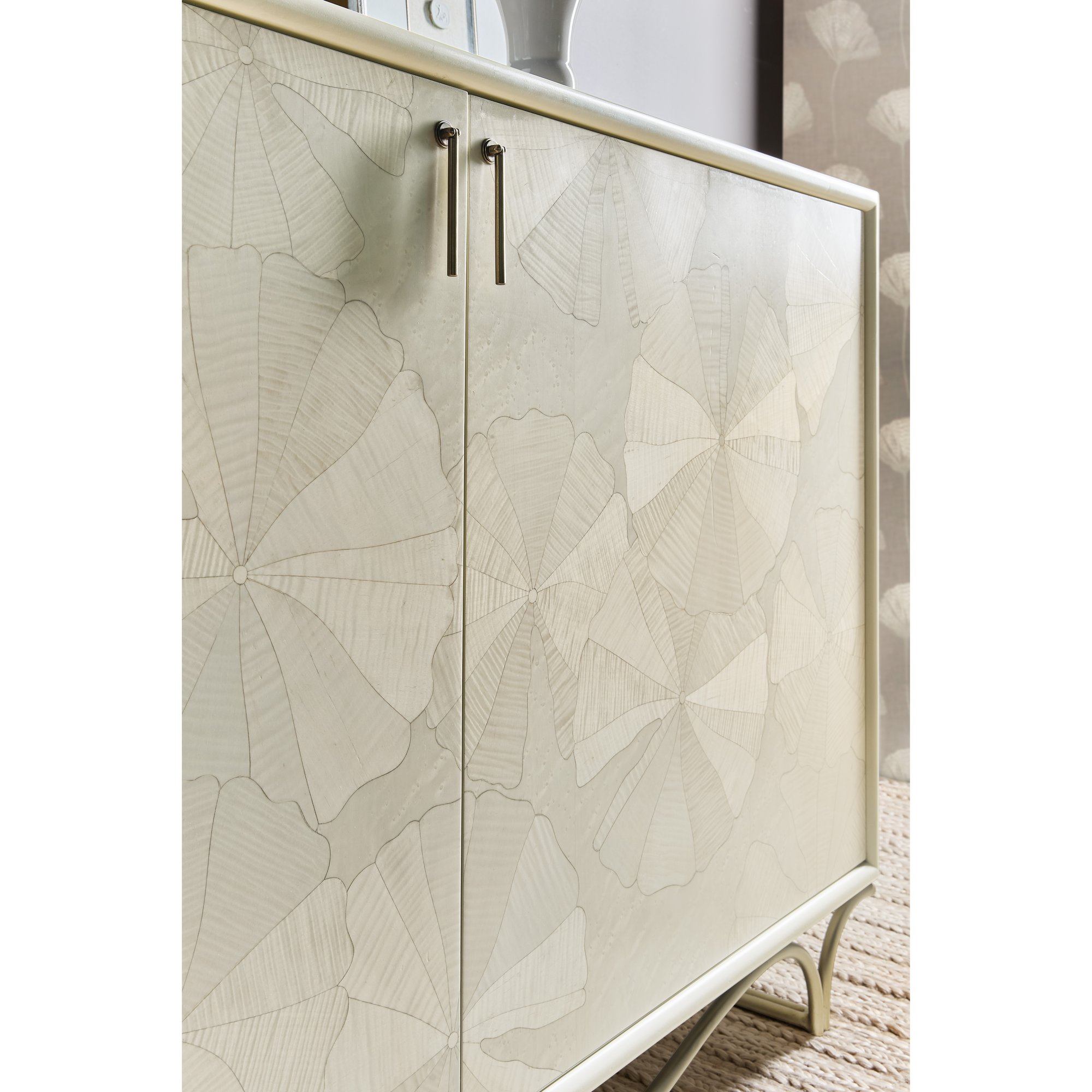 Melange White Lotus Hall Chest 8 Melange White Lotus Hall Chest - Image 8