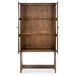 Melange Mulholland Display Cabinet 628-75018-82 628 75018 82 straight open silo