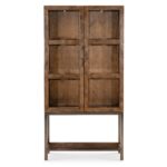 Melange Mulholland Display Cabinet 628-75018-82 628 75018 82 straight silo