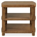Melange Romano End Table 628-80611-82 628 80611 82 straight silo