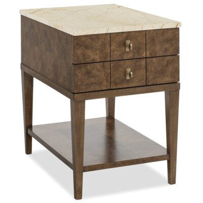 Melange Penelope Chairside Table