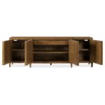 Melange Nikos Credenza 12 Melange Nikos Credenza 628-85754-82 628 85754 82 open straight silo