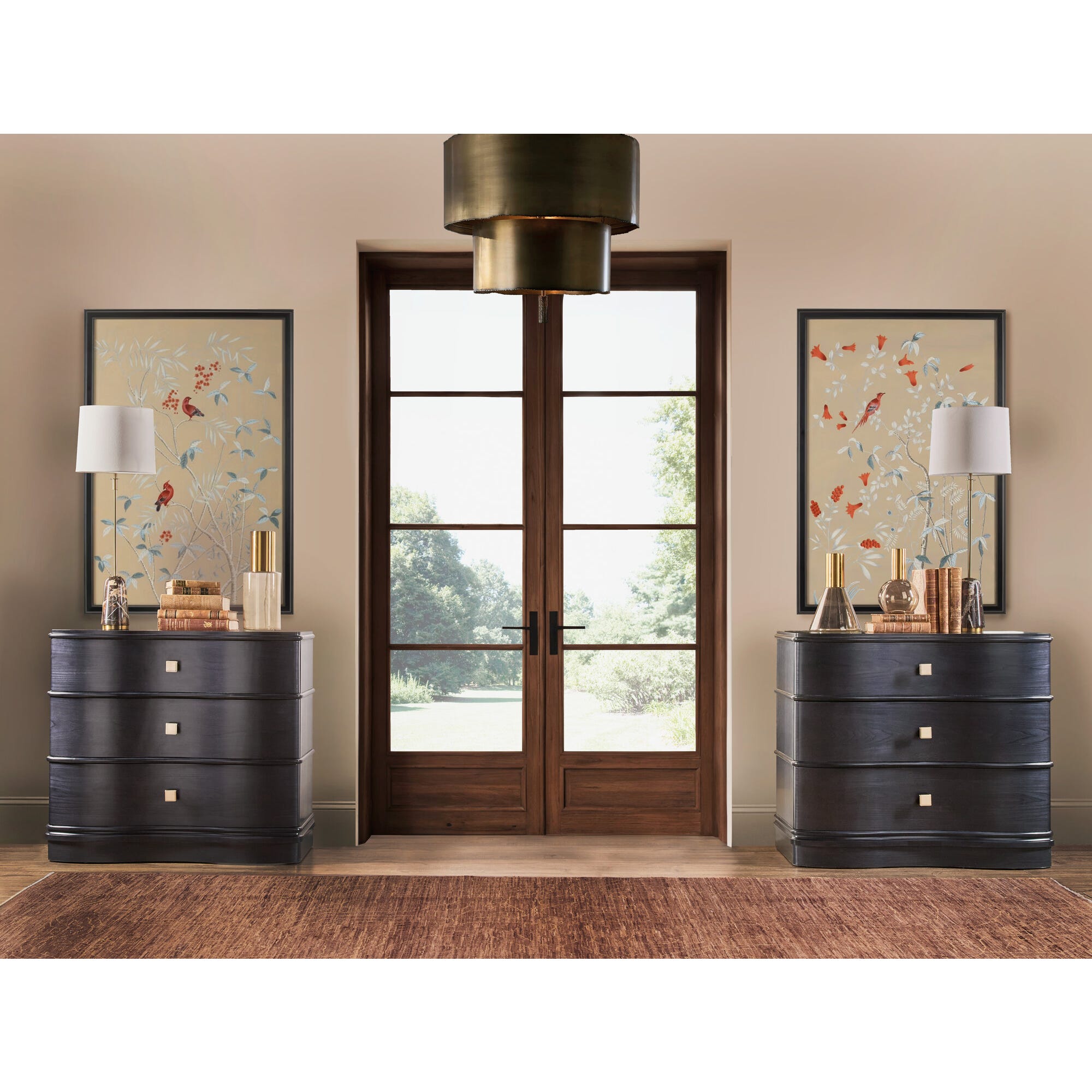 Melange Midnight Merlot Accent Chest 4 Melange Midnight Merlot Accent Chest - Image 4