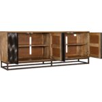 Swirl Door Entertainment Console 5 Swirl Door Entertainment Console 6344-55486-89 6344 55486 open silo