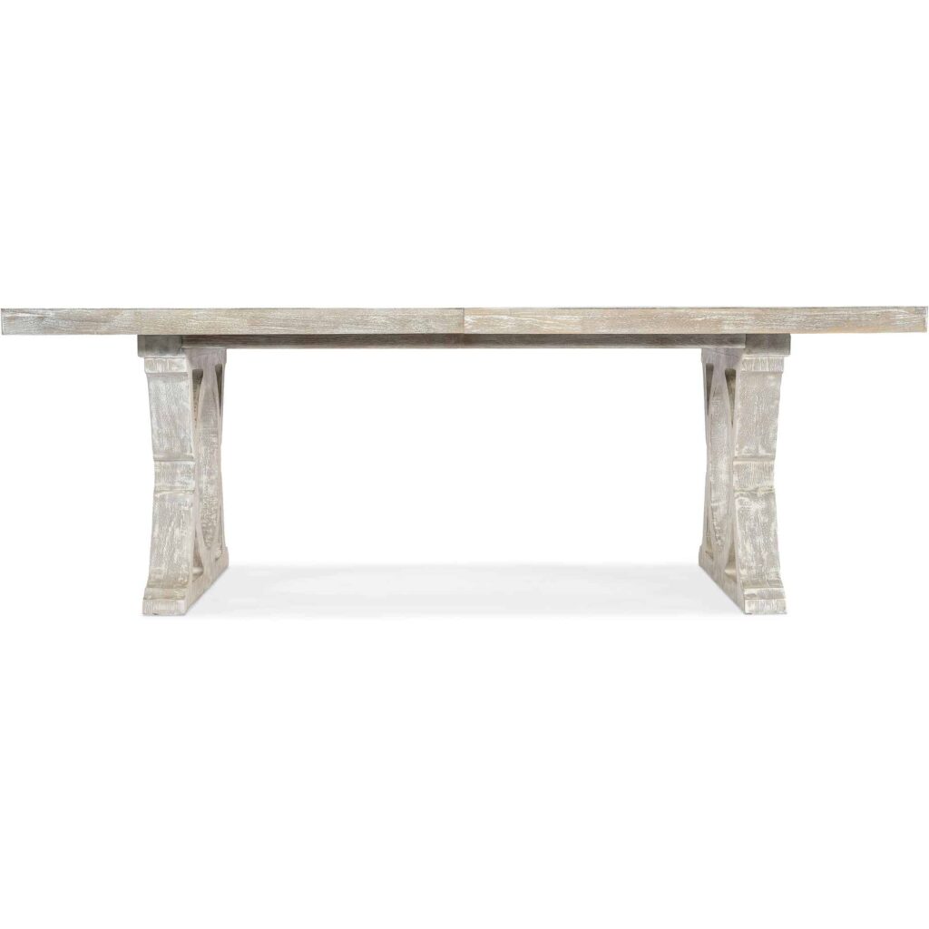 Serenity Topsail Rectangle Dining Table w/2-18in Leaves - Image 2