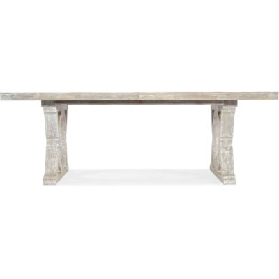 Serenity Topsail Rectangle Dining Table w/2-18in Leaves 6350-75207-80 6350 75207 80 straight silo