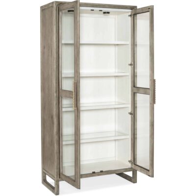 Serenity Sanderling Display Cabinet 6350-75906-95 6350 75906 95 open silo2