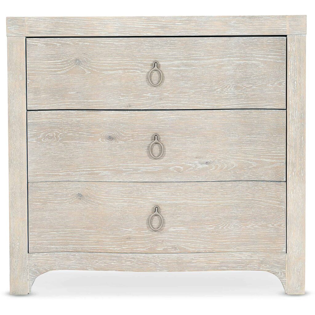 Serenity Antigua Three Drawer Nightstand - Image 2