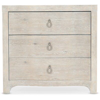 Serenity Antigua Three Drawer Nightstand 6350-90116-80 6350 90116 80 straight silo