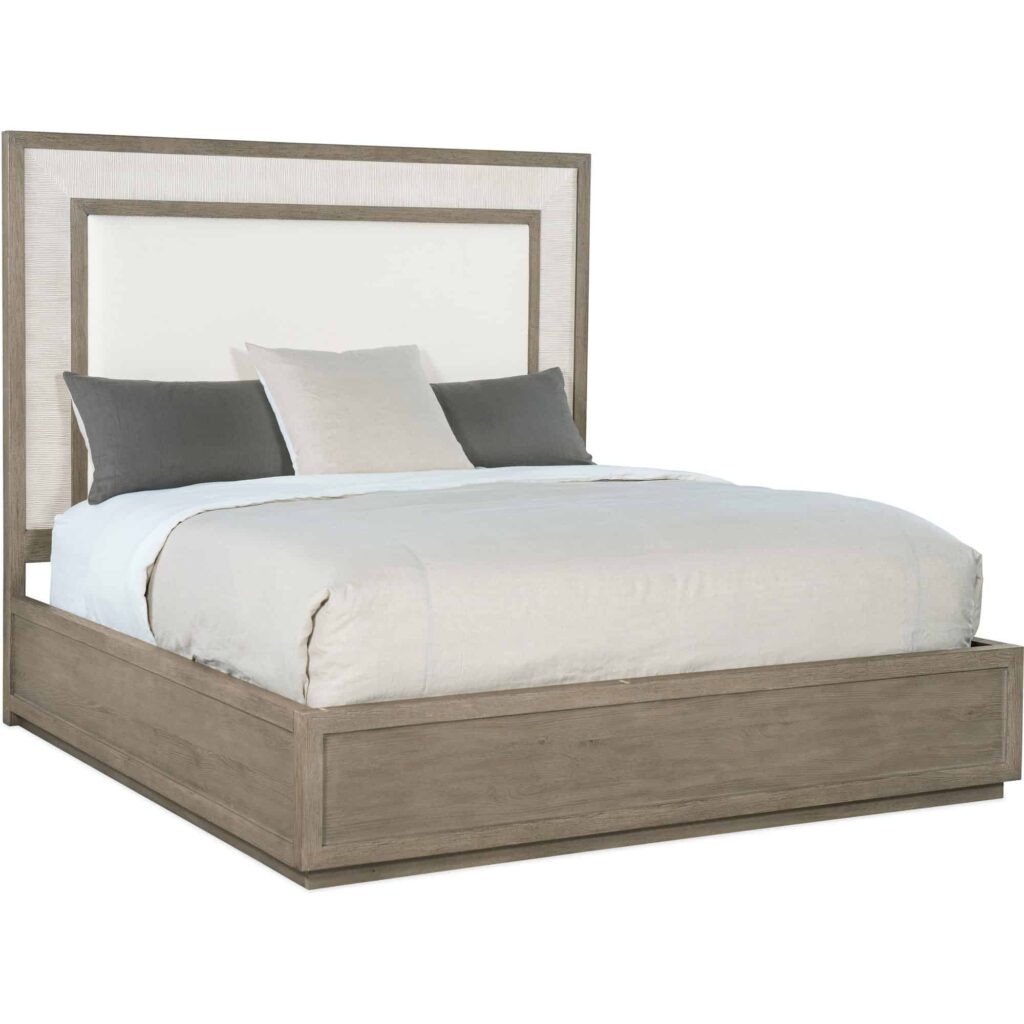 Serenity Rookery Cal King Upholstered Panel Bed