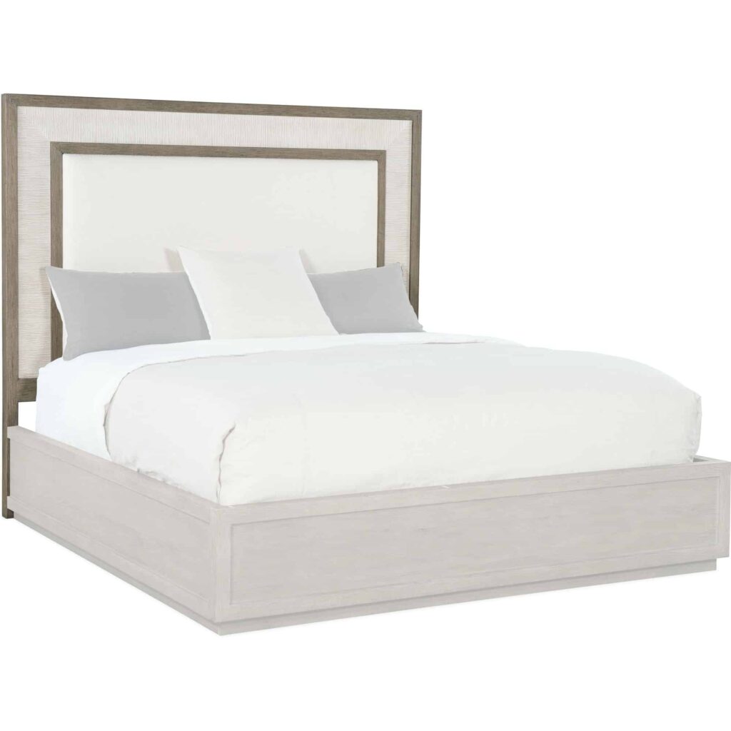 Serenity Rookery Cal King Upholstered Panel Bed - Image 6