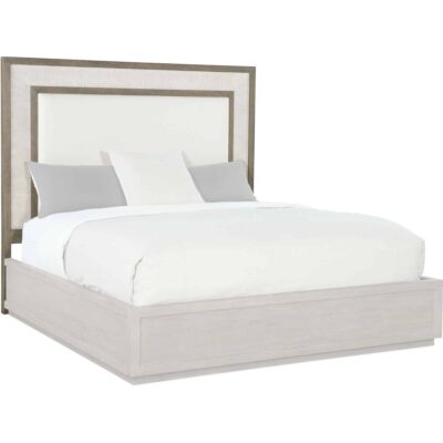 Serenity Rookery Cal King Upholstered Panel Bed 6350-90260-95 6350 90267 95 silo