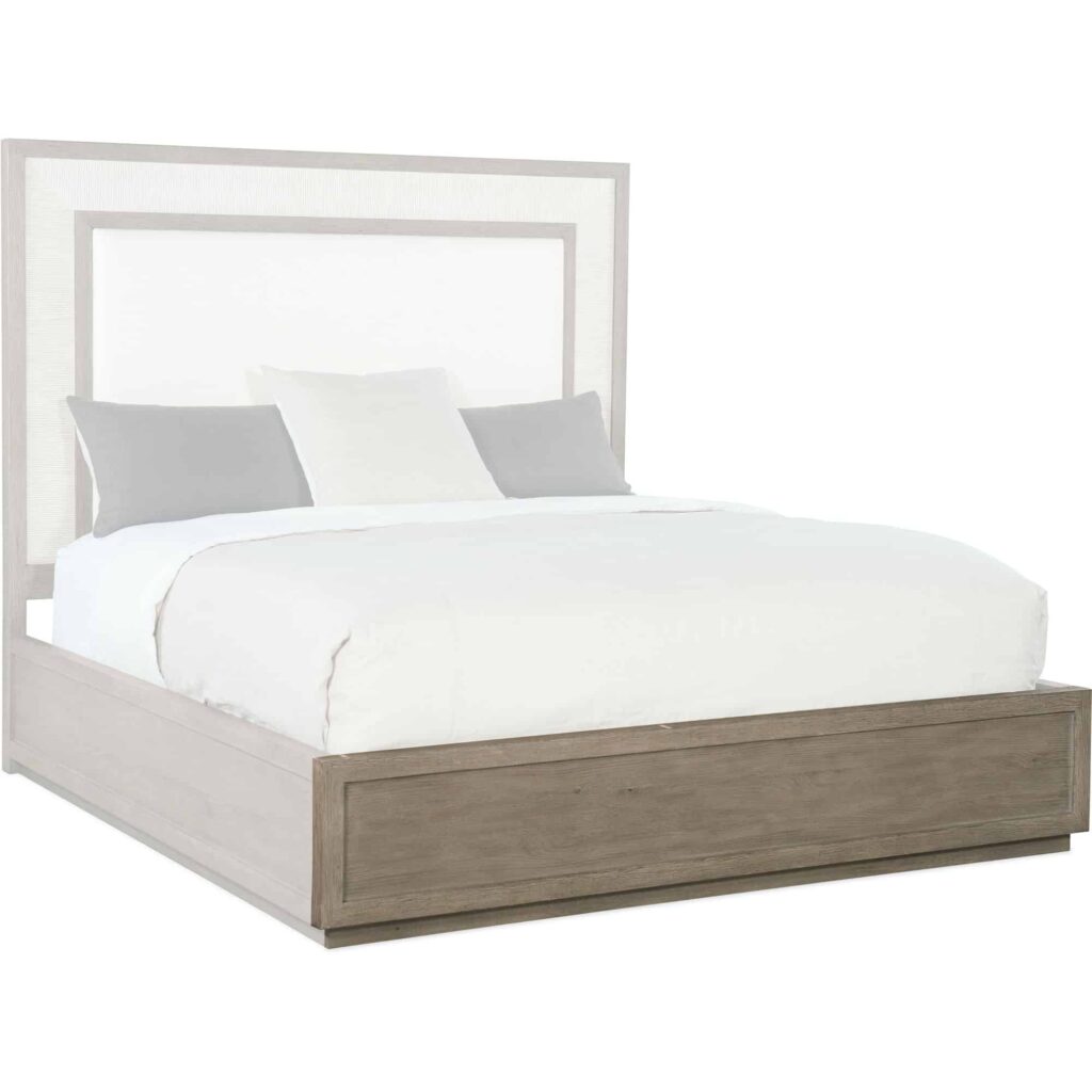 Serenity Rookery Cal King Upholstered Panel Bed - Image 7