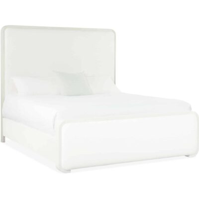 Serenity Ashore Queen Upholstered Panel Bed 6350-90350-03 6350 90351 03 silo