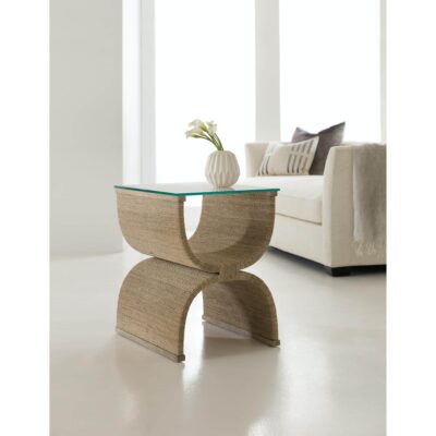 Melange Lenny Woven End Table 638-50513-80 638 50513 80 room