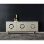 Melange Noelle Credenza 7 Melange Noelle Credenza 638-55021-WH 638 55021 wh abstract