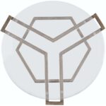 Melange Grove Round End Table 4 Melange Grove Round End Table 638-80009-00 638 80009 00 top