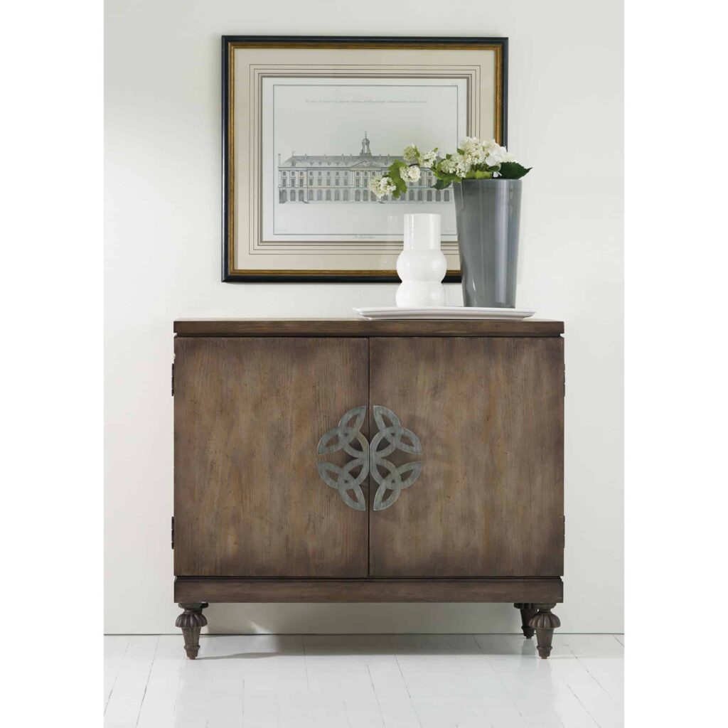 Melange Solid Wood 2 - Door Rectangle Accent Cabinet - Image 3