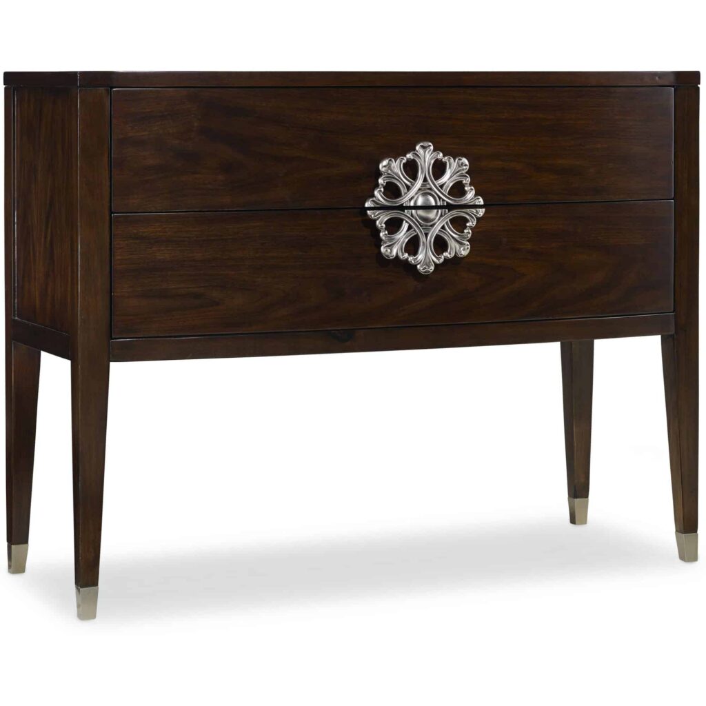 Melange 44'' Solid Wood Console Table