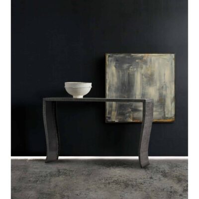 Melange Everett Console Table 638-85320-WH 638 85320 wh abstract