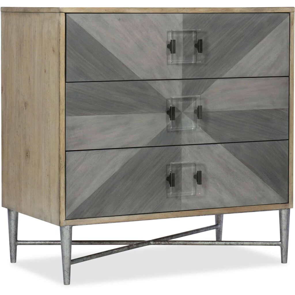 Melange 3 Drawer Accent Chest