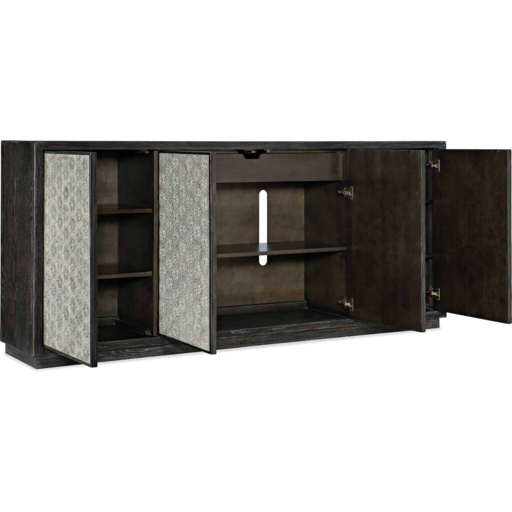 Melange Greystone Four-Door Credenza - Image 2