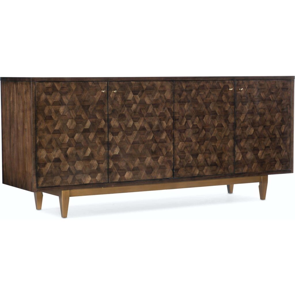 Melange Alpine Four-Door Credenza