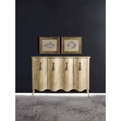 Melange Draped Credenza 638-85191 638 85191abstract