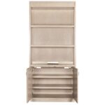 Marlowe Bookcase 7 Marlowe Bookcase 6420-10445-80 6420 10445 80 open straight silo