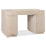 Marlowe Knee-Hole Desk 6420-10458-80 6420 10458 80 back silo