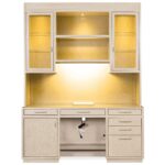 Marlowe Credenza 6420-10464-80 6420 10467 80 10464 80 straight silo1