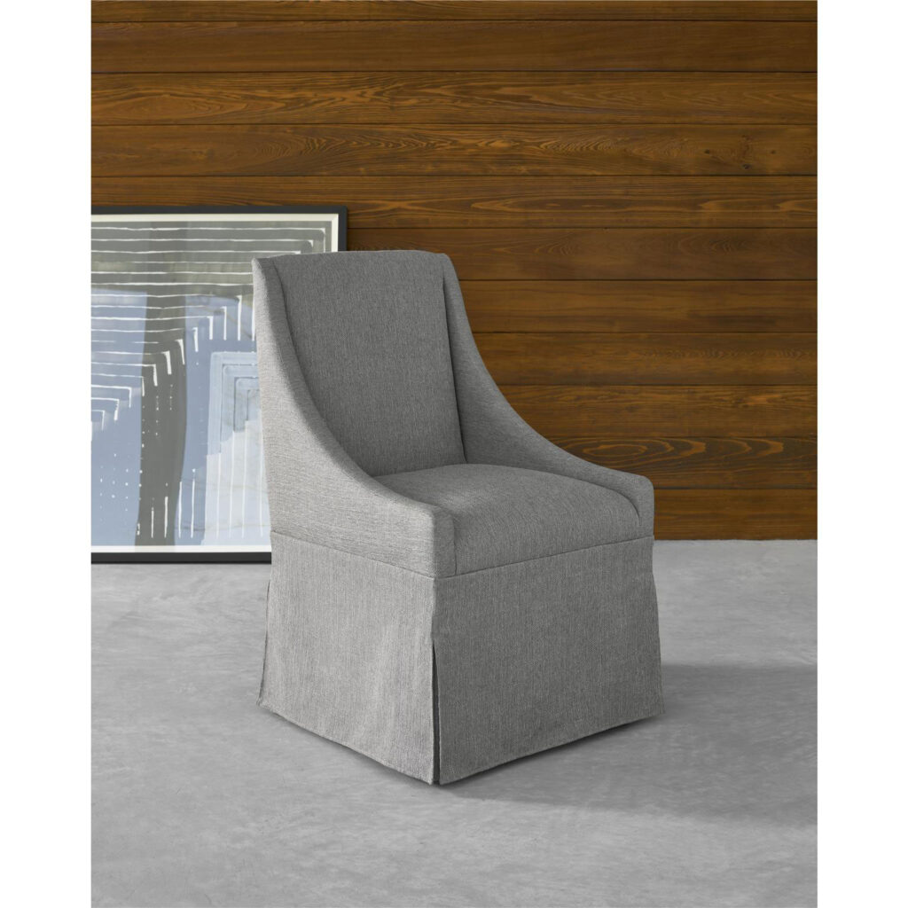 Modern Townsend Castered Dining Chair - Image 2